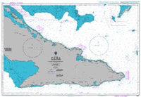 Nautical Chart BA 3865 Cuba Eastern Sheet 1989