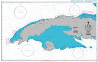 Nautical Chart BA 3867 Cuba Western Sheet 2012