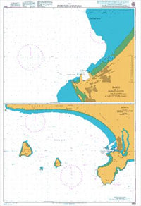 Nautical Chart BA 3893 Ports in Hainan 2012