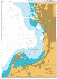 Nautical Chart BA 3931 Approaches to Manila including Cavite Harbour 2007