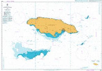 Nautical Chart BA 3936 Approaches to Jamaica 1999