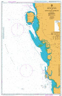 Nautical Chart BA 3944 Pulau Pinang to Kepulauan Sembilan 2011