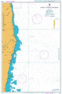 Nautical Chart BA 3974 Ilheus to Ponta Corumbau 1996