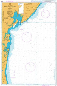 Nautical Chart BA 3975 Ponta Acu da Torre to Ilheus 1995