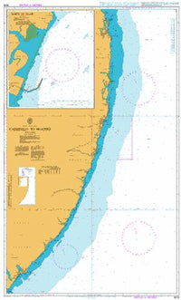 Nautical Chart BA 3978 Cabedelo to Maceio 2005