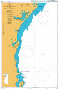 Nautical Chart BA 3981 Ilha de Bom Abrigo to Ilha do Arvoredo 2006