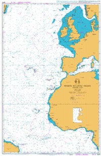 Nautical Chart BA 4014 North Atlantic Ocean Eastern Part 2011