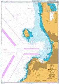 Nautical Chart BA 4148 Approaches to Table Bay 2007