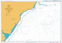 Nautical Chart BA 4201 Southeast Coast of South America 2011