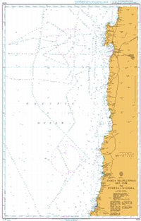 Nautical Chart BA 4225 Bahia Mejillones del sur to Puerto - Caldera 2006