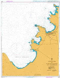 Nautical Chart BA 4231 Approaches to Puertos Caldera and Calderilla 2006