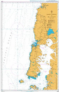 Nautical Chart BA 4250 Bahia Corral to Isla Guafo 2008