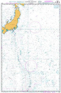 Nautical Chart BA 4510 Eastern Portion of Japan 2011
