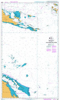 Nautical Chart BA 4621 Mackay to Solomon Islands 2011