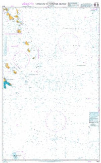 Nautical Chart BA 4637 Vanuatu to Norfolk Island 2012