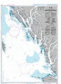 Nautical Chart BA 4923 Queen Charlotte Sound 2003