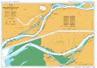 Nautical Chart BA 4961 Fraser River Fleuve Fraser Sand Heads to a Douglas Island 2004