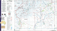 SE52-10 Gordon Downs WA Topographic Map 2nd Edition by Geoscience Australia 2003