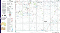 SE52-11 Birrindudu NT Topographic Map 2nd Edition by Geoscience Australia 2003