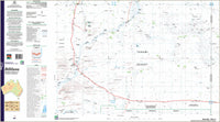 SE52-14 Billiluna WA Topographic Map 2nd Edition by Geoscience Australia 2004