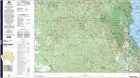 SE55-01 Mossman QLD Topographic Map 4th Edition by Geoscience Australia 2004