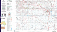 SF50-16 Newman WA Topographic Map 3rd Edition by Geoscience Australia 2004
