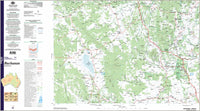 SF55-06 Buchanan QLD Topographic Map 3rd Edition by Geoscience Australia 2004
