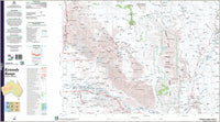 SG50-01 Kennedy Range WA Topographic Map 3rd Edition by Geoscience Australia 2006