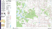 SH51-07 Minigwal WA Topographic Map 2nd Edition by Geoscience Australia 2002