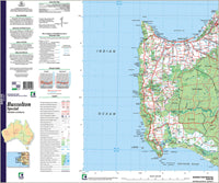 SI50-05 Busselton Special WA Topographic Map 2nd Edition by Geoscience Australia 2005