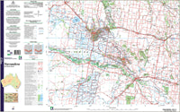 SI55-10 Narrandera NSW Topographic Map 3rd Edition by Geoscience Australia 2004