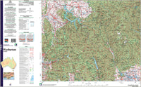 SJ55-06 Warburton VIC Topographic Map 2nd Edition by Geoscience Australia 2002
