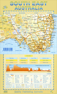 South East Australia Road Map by QPA