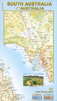 South Australia plus Australia Road Map by QPA