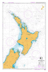 Nautical Chart NZ 23 New Zealand North Island 2012