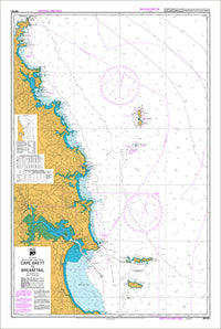Nautical Chart NZ 521 Cape Brett to Bream Tail 2010