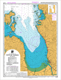Nautical Chart NZ 533 Firth of Thames 1999