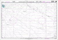 Nautical Chart NZ 14612 Chatham Islands to Pacific - Antarctic Rise 1999
