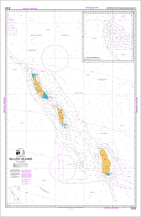 Nautical Chart NZ 14912 Balleny Islands 2006