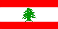 Lebanon Flag 6ft x 3ft