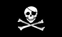 Jolly Roger Pirate Flag 5ft x 3ft