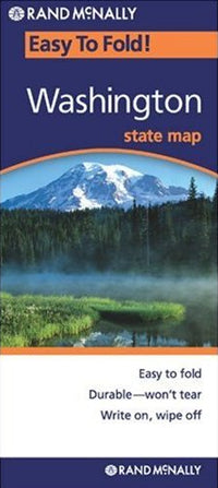 Washington Road Map by Rand McNally 2008