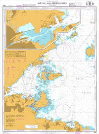 Nautical Chart BA 892 Gavle and Approaches 2012