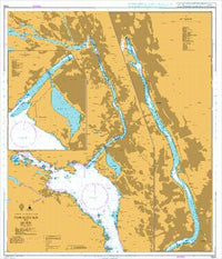 Nautical Chart BA 1334 Porsgrunn to Skien 2009