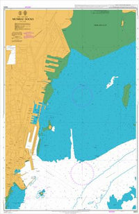 Nautical Chart BA 2623 Mumbai Docks 2010