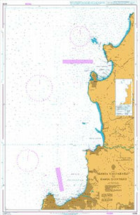 Nautical Chart BA 4238 Bahia Valparaiso to Bahia Quintero 2010