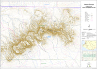 Eastern Stirling Ranges Topographic Map by Landgate 2011