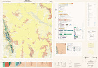 2843 Montagu WA Geological Map 1st Edition 2007