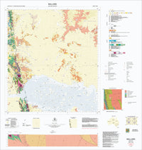 3039 Ballard WA Geological Map 1st Edition 1995