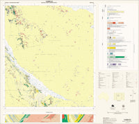 3438 Yabboo WA Geological Map 1st Edition 1994